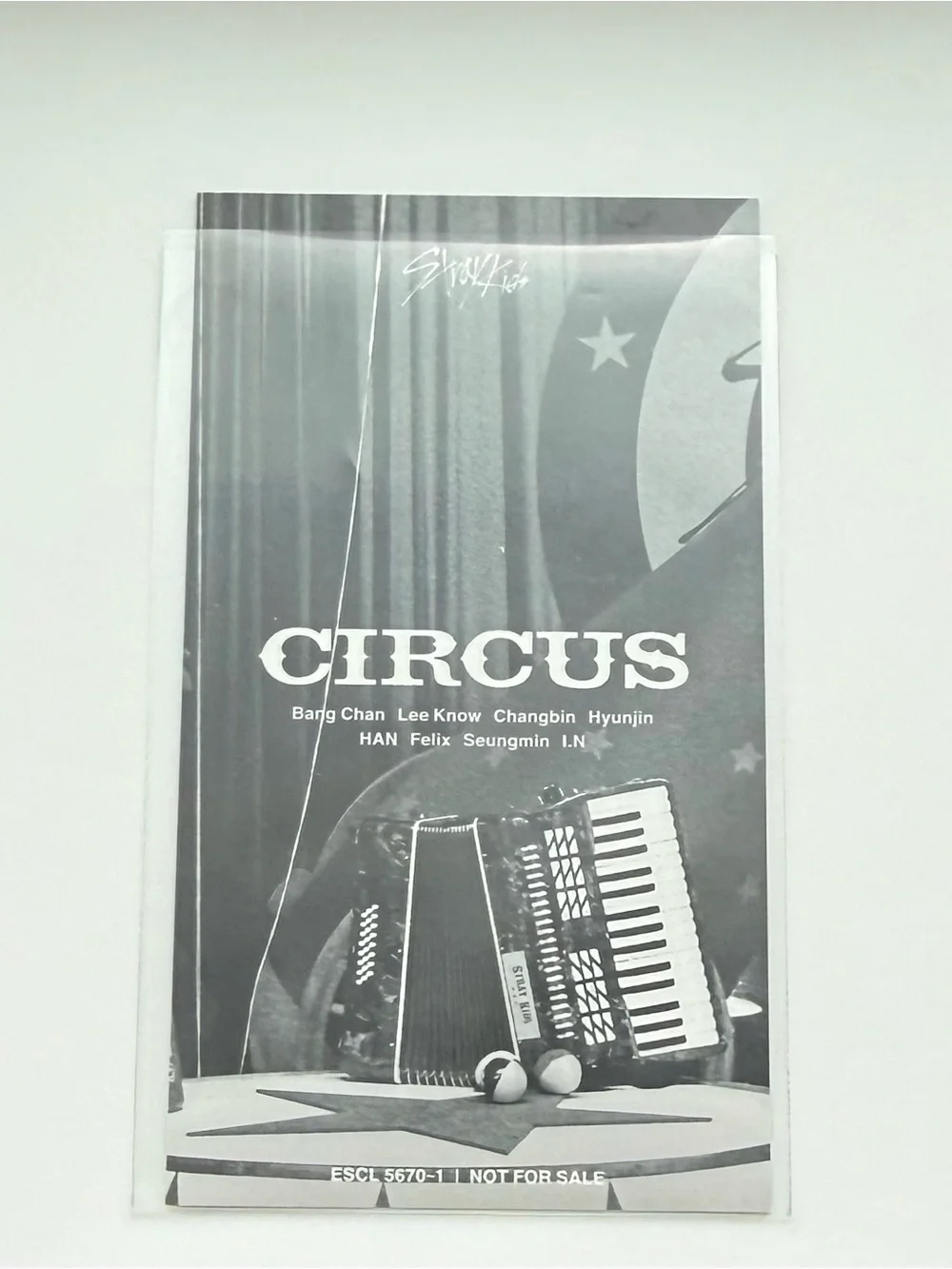 Official Stray Kids Hyunjin CIRCUS Japan Limited Edition B photocard